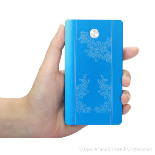 10000mAh Classical Aluminum Enclosure Portable Backup Battery Charger USB Power Bank for Smart Phones and Other Digital Devices